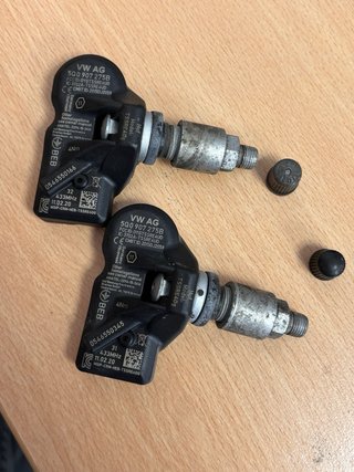 2 Sensores neumático TPMS VW Originales 5Q0907275B