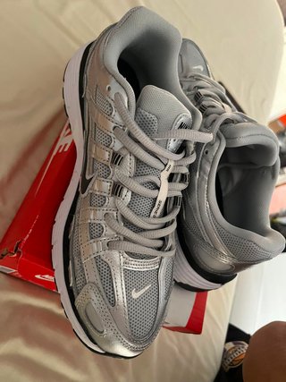 Nike P6000 Plata/Blanco