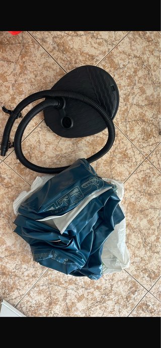 Colchón hinchable CON hinchador 190*70cm