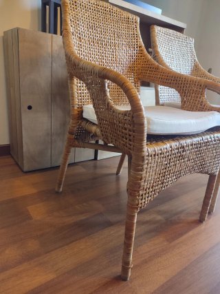 2 Sillas IKEA AGEN Rattan Natural