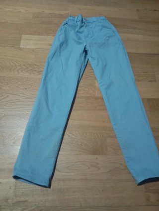 Pantalón Niña Azul Claro