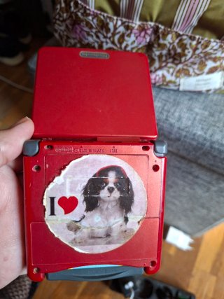 Nintendo Game Boy Advance SP Roja