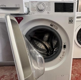 LAVADORA LG DE 8.5 KILOS EN BLANCO