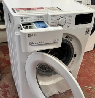 LAVADORA LG DE 8.5 KILOS EN BLANCO