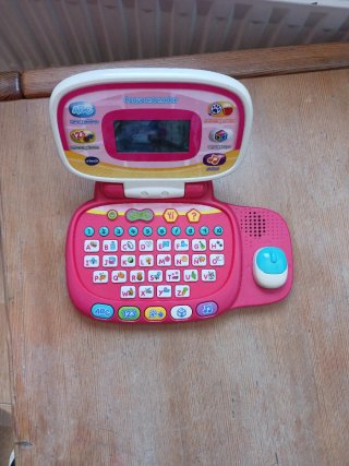 Ordenador Juguete Vtech Rosa y Blanco