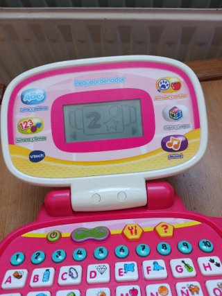 Ordenador Juguete Vtech Rosa y Blanco