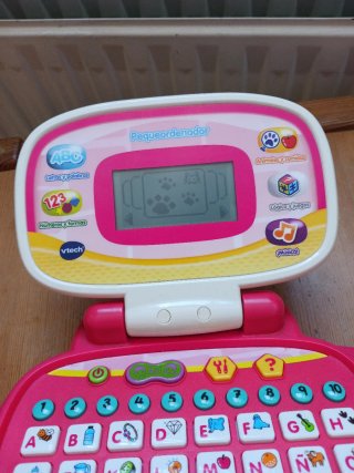 Ordenador Juguete Vtech Rosa y Blanco