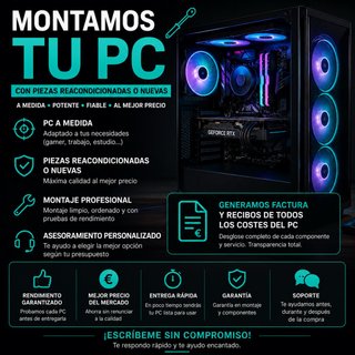 Montaje PC Gaming a Medida - PC Gaming