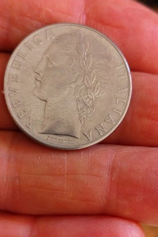 Moneta 100 Lire 1958 Italia