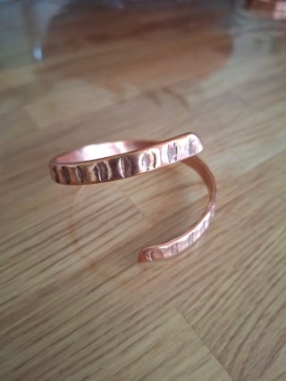 Braccialetto Rame Handmade Artigianale