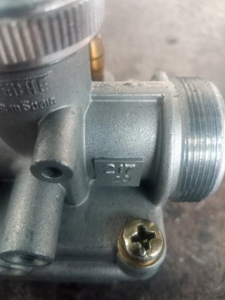 Carburador AMAL 217/20 para DERBI y otras motos
