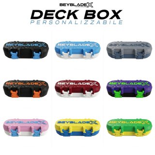 Custodia Deck Box Beyblade X