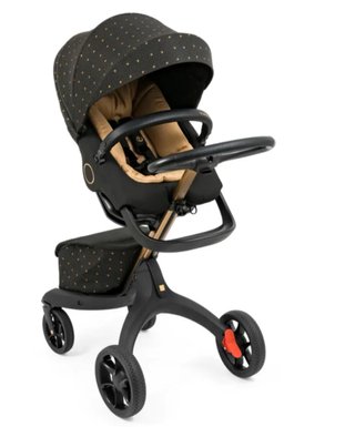 Carrito Bebé Stokke + Capazo Negro