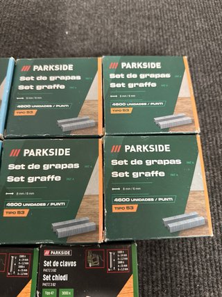 Grapas Parkside tapicería Tipo 53