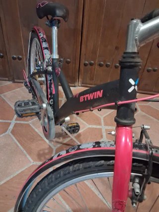 Bicicleta Niña Btwin Rosa