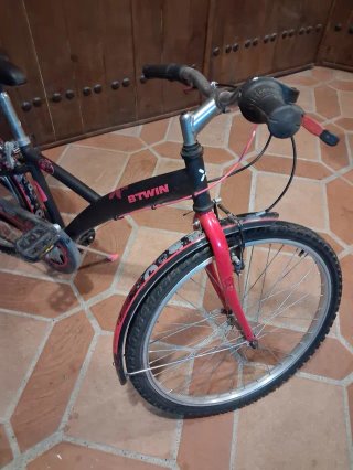 Bicicleta Niña Btwin Rosa
