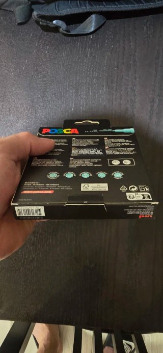 8 Rotuladores POSCA PC-3M Colores Pastel