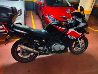 Suzuki GS500F Negra y Roja A2