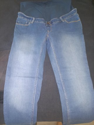 3 Pantalones Premamá (Negro y Azul)