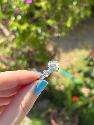 Anello realizzato a mano, Quarzo Citrino