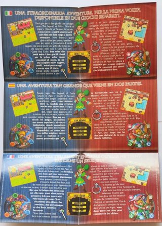 The Legend of Zelda Oracle of Ages GBC Original