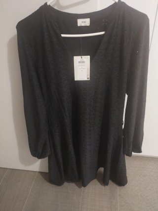 Vestido negro JDY manga larga talla M