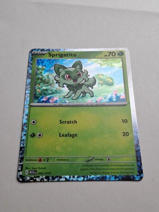 Carta Pokémon Sprigatito promo