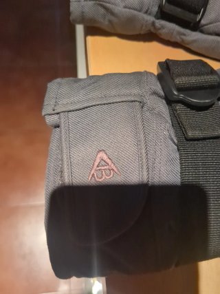 Guantes de esquí grises