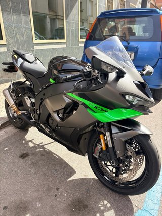 Kawasaki ZX-10R 2026 Gris/Verde