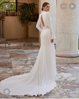 Vestido de Novia Rosa Clará Blanco