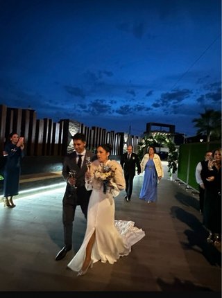Vestido de Novia Rosa Clará Blanco