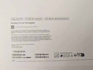 MacBook Pro 16 M4 Pro 24GB RAM 512GB