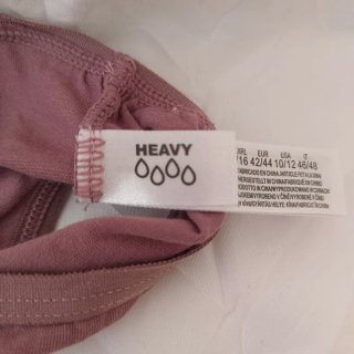 Bragas Menstruales Talla M (Beige/Morado)