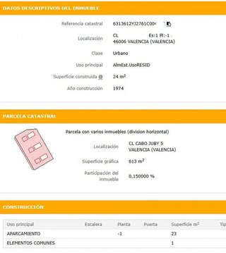 Garaje en venta en Russafa en Valencia