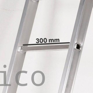 Escalera Aluminio Elite 3x7 - 2,04+2,04+2,04 Metros