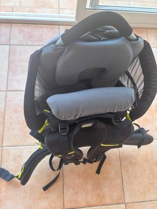 Mochila Porteo Senderismo Negra Altus