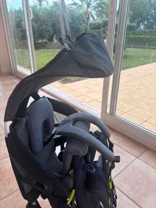 Mochila Porteo Senderismo Negra Altus