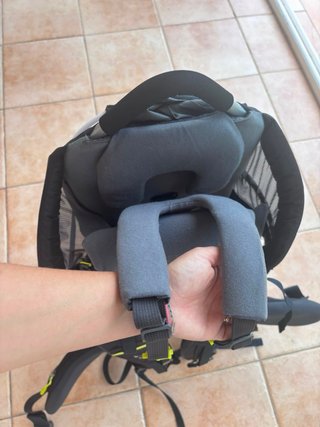 Mochila Porteo Senderismo Negra Altus