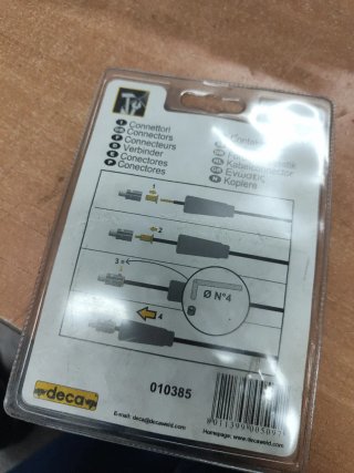 Kit Conectores MMA & MIG Deca 2 uds