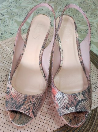 Sandalias Marypaz Multicolor y coral