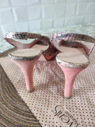 Sandalias Marypaz Multicolor y coral