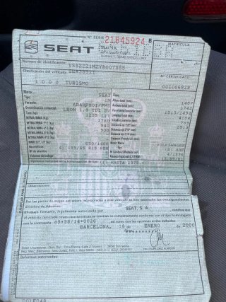 SEAT Leon  año 2000