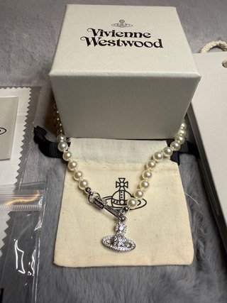 Collar Perlas Vivienne Westwood Plata