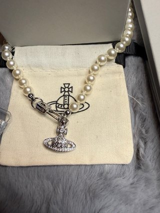 Collar Perlas Vivienne Westwood Plata