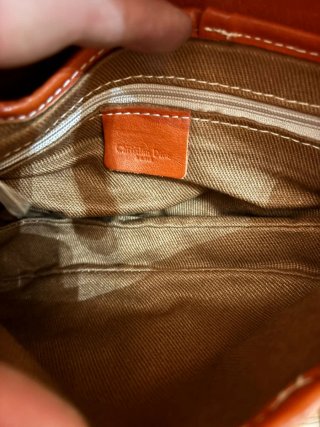 Borsa Dior Cavallino Arancione