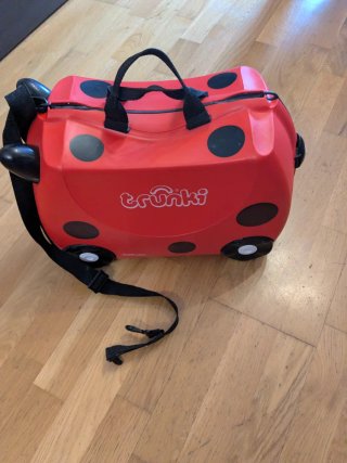 Maleta infantil roja