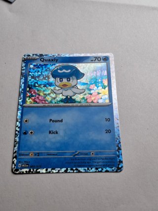 Carta Pokémon Quaxly McDonald's promo