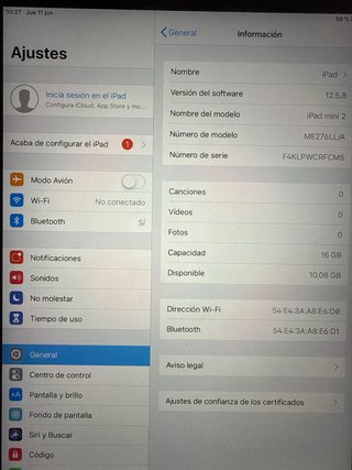 iPad mini 2 16GB Argento