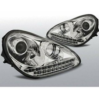 Faros Xenon para Porsche Cayenne de 2002 a 2007 Cr