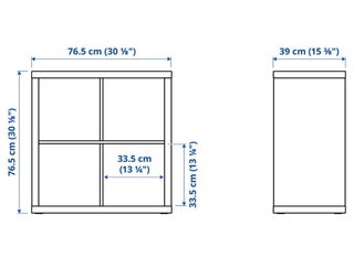 Estantería Kallax 2x2 con cajones Ikea